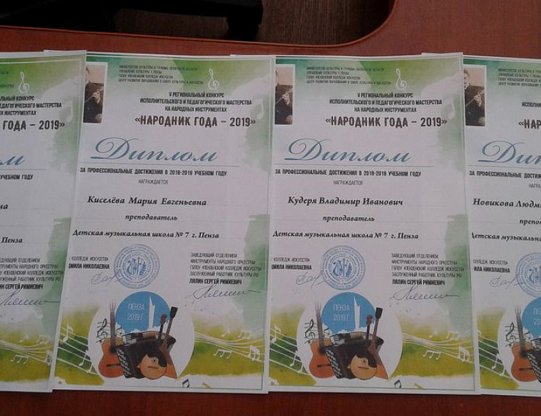 «НАРОДНИК ГОДА – 2019»